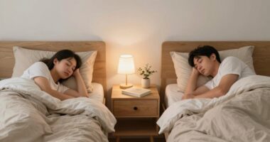 shared beds separate sleep