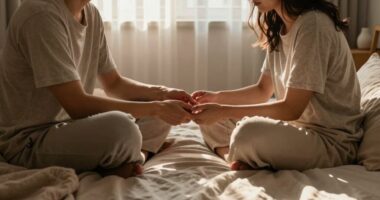 silent closeness fosters healing