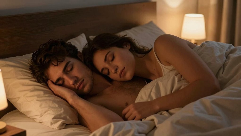 sleep posture influences intimacy