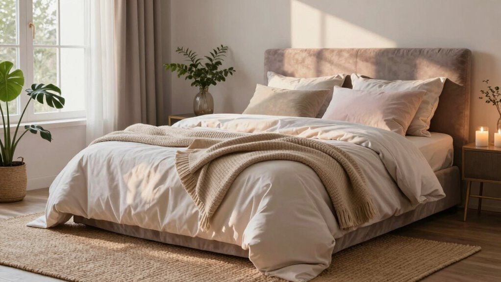 soft textures gentle lighting