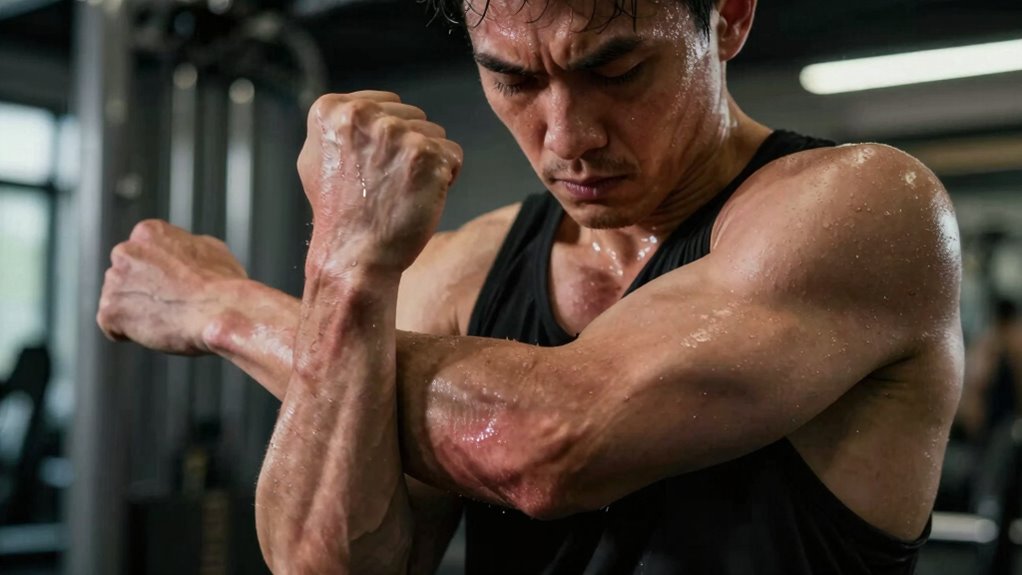 soreness indicates muscle fatigue