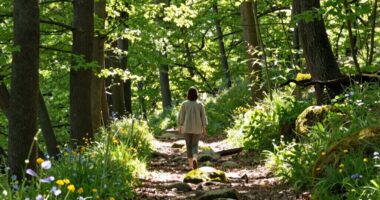 walking clears your mind