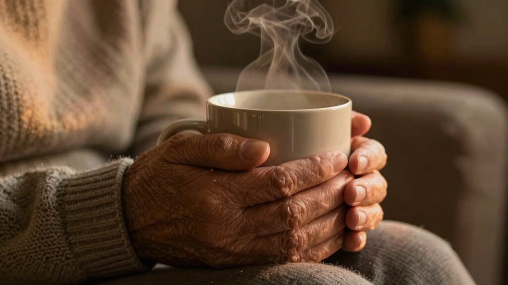 warmth comforts vulnerable moments