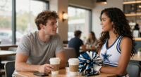 Eagles' Cooper DeJean reveals how he started dating Cowboys cheerleader