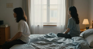 The Sex Stopped. Neither Of Them Said Anything.